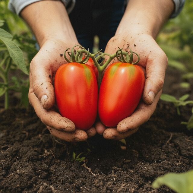 Tomate San Marzano orgánico — VitaOrgánicos