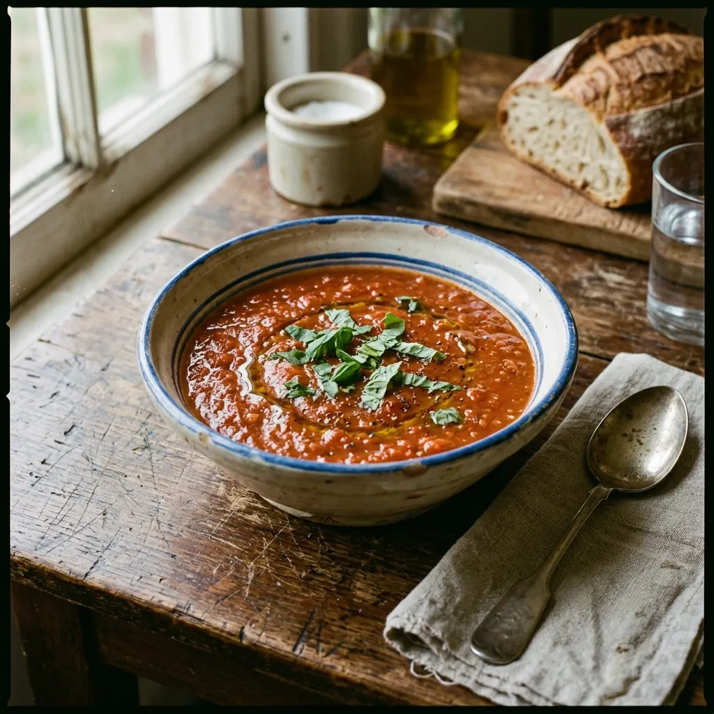 Sopa Tradicional de Tomate San Marzano